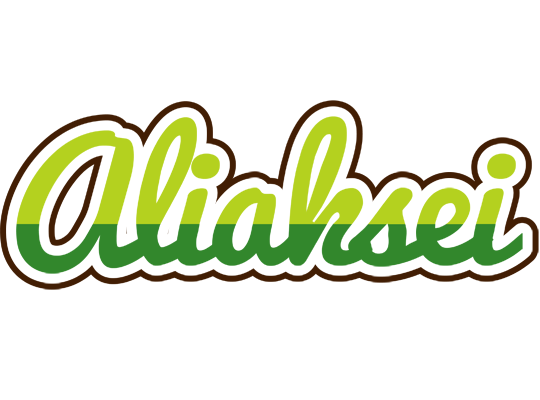 Aliaksei golfing logo