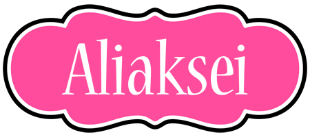 Aliaksei invitation logo