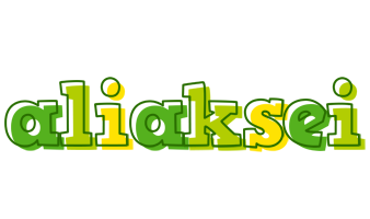 Aliaksei juice logo