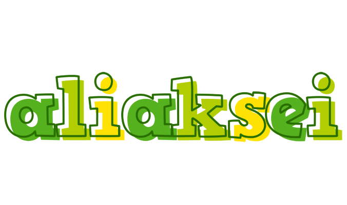 Aliaksei juice logo
