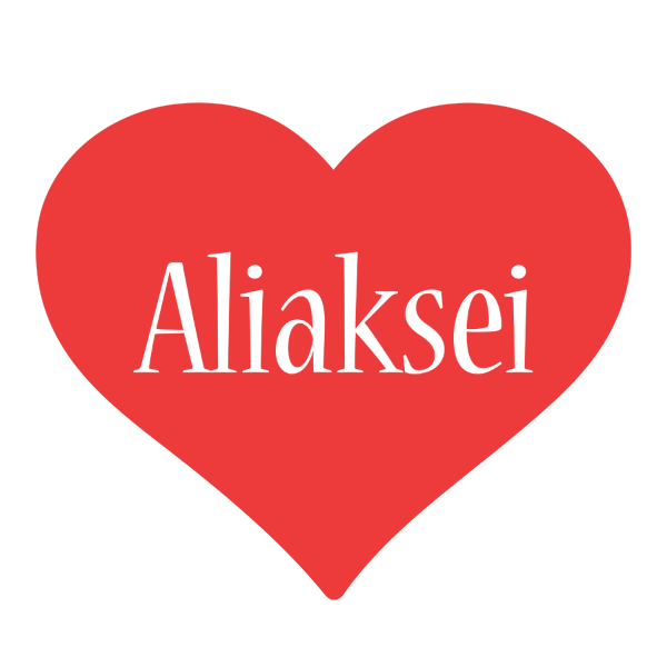 Aliaksei love logo