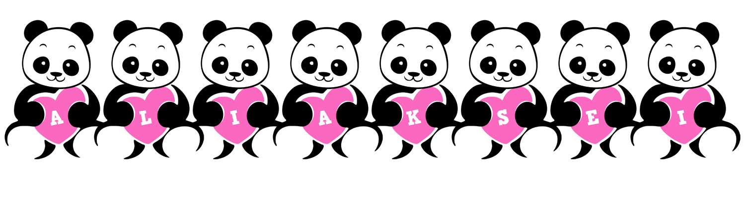 Aliaksei love-panda logo