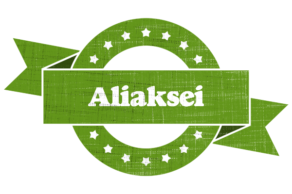 Aliaksei natural logo