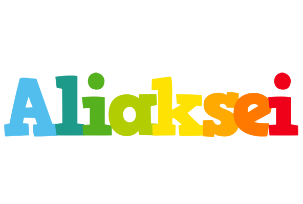 Aliaksei rainbows logo