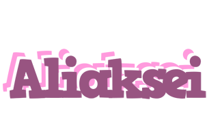 Aliaksei relaxing logo