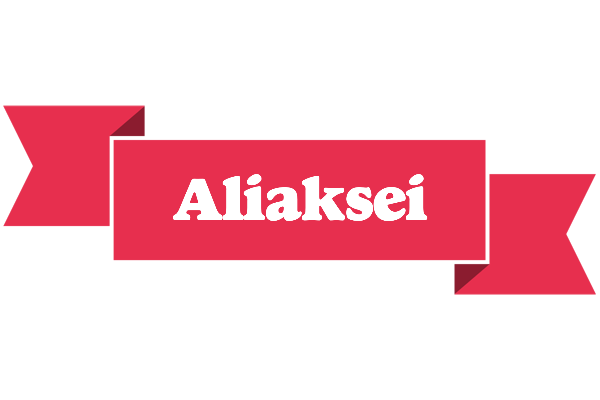 Aliaksei sale logo