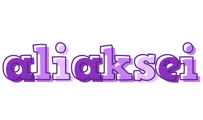 Aliaksei sensual logo