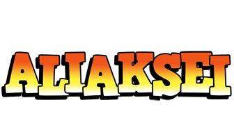 Aliaksei sunset logo