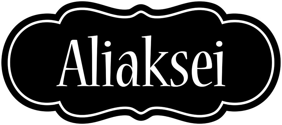 Aliaksei welcome logo