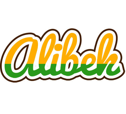 Alibek banana logo