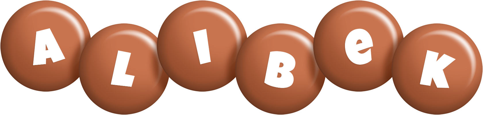 Alibek candy-brown logo