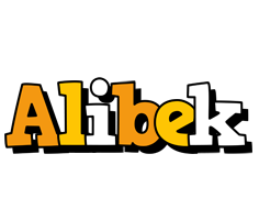 Alibek cartoon logo