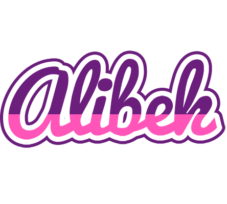 Alibek cheerful logo