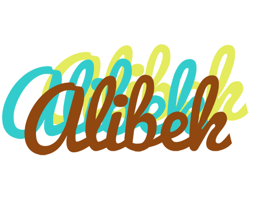Alibek cupcake logo