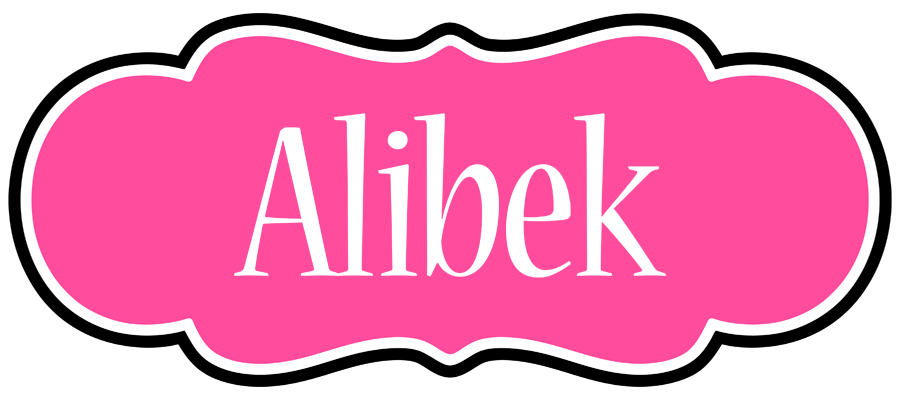 Alibek invitation logo