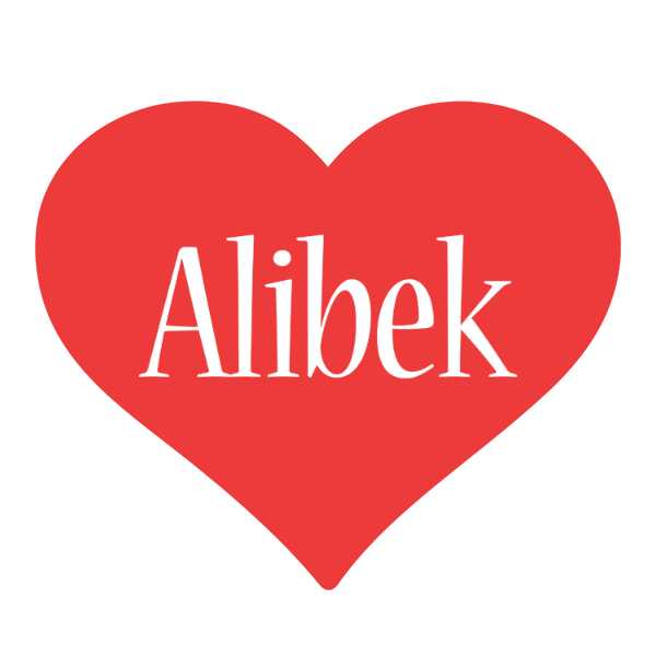 Alibek love logo