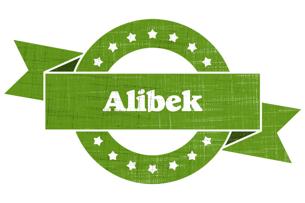 Alibek natural logo