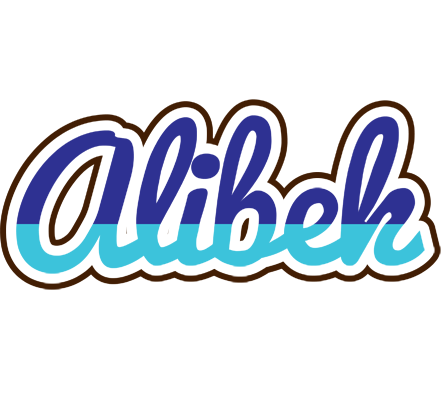 Alibek raining logo