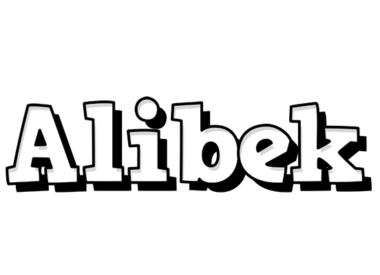 Alibek snowing logo