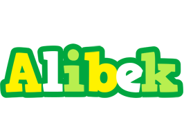 Alibek soccer logo