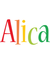 Alica birthday logo