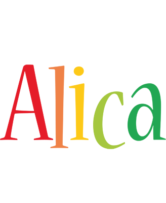 Alica birthday logo
