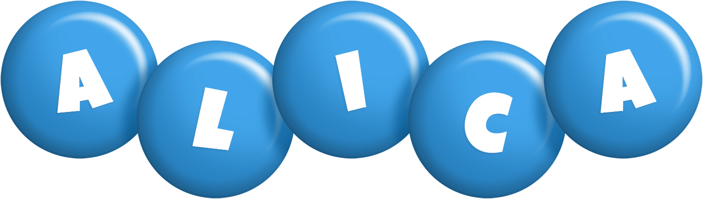 Alica candy-blue logo