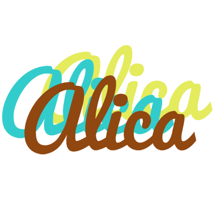 Alica cupcake logo