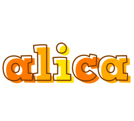 Alica desert logo