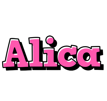 Alica girlish logo