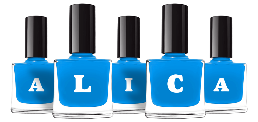 Alica glossy logo