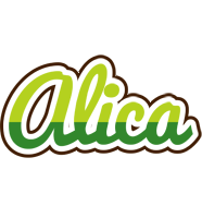 Alica golfing logo