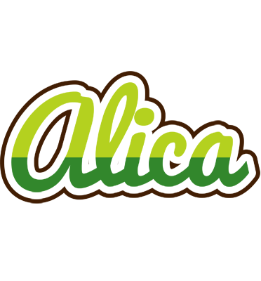 Alica golfing logo