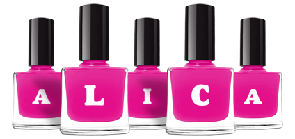 Alica nails logo