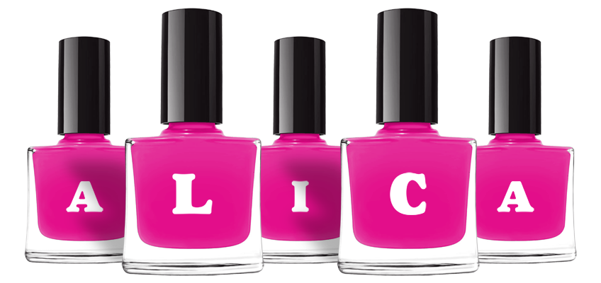 Alica nails logo