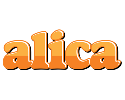 Alica orange logo