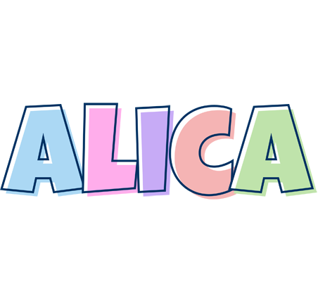 Alica pastel logo