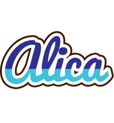 Alica raining logo