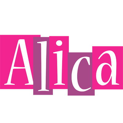 Alica whine logo