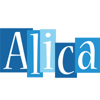 Alica winter logo