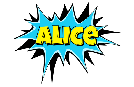 Alice amazing logo