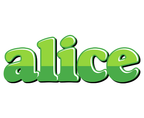 Alice apple logo