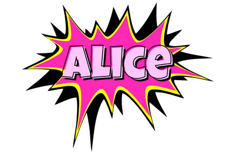 Alice badabing logo