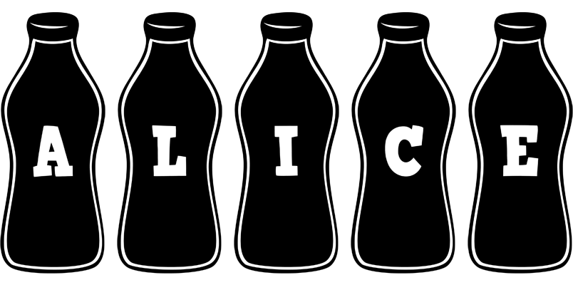 Alice bottle logo