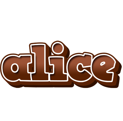 Alice brownie logo