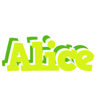 Alice citrus logo