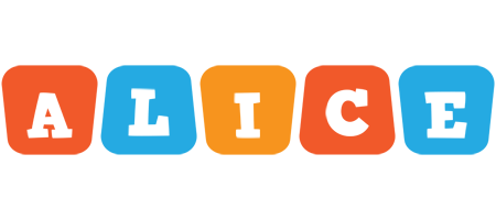 Alice comics logo