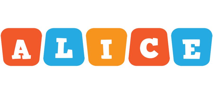Alice comics logo