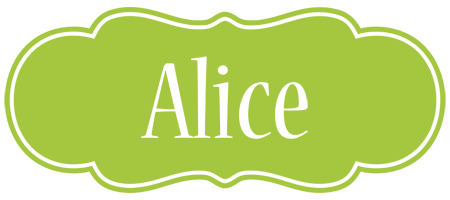 Alice family logo