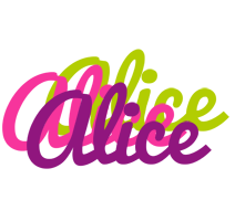 Alice flowers logo